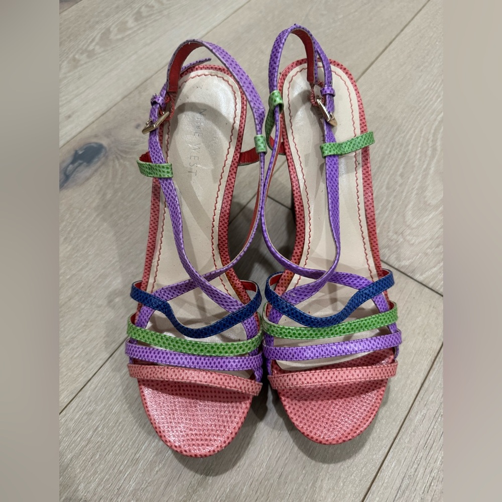 Colorful Strappy Sandals